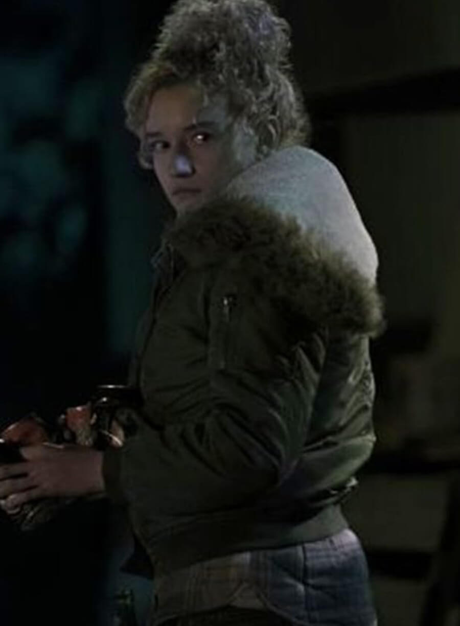 Harpoon Ruth Langmore Inspired Green Parachute Fabric Hooded Jacket - Ozark TV Series Style