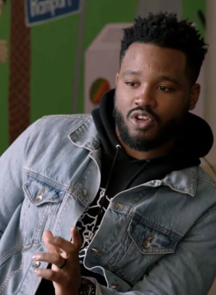 Harpoon Ryan Coogler Elvis Goes There Inspired Blue Denim Jacket