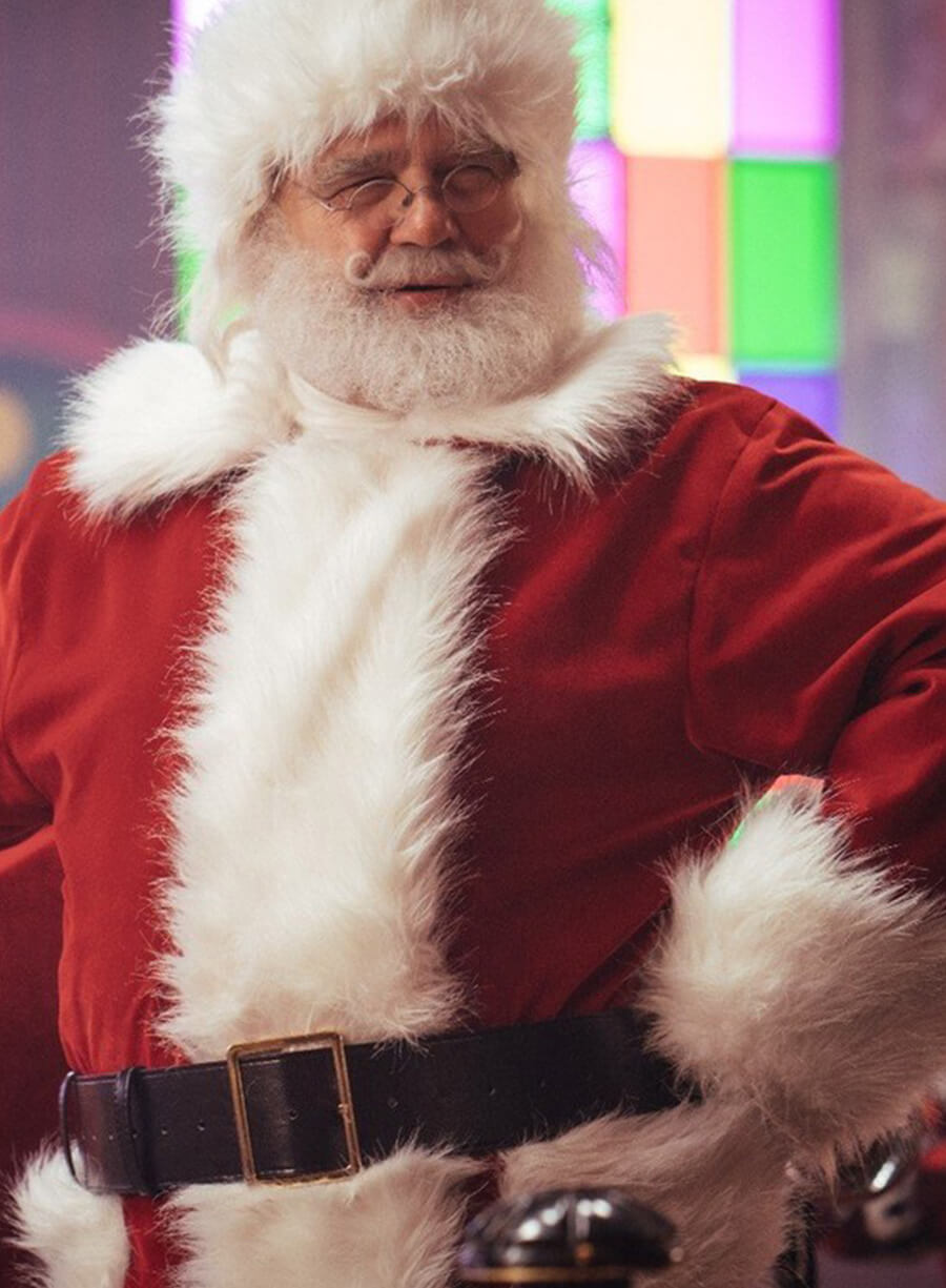 Harpoon Santa Claus Inspired Red Coat - David and the Elves Style