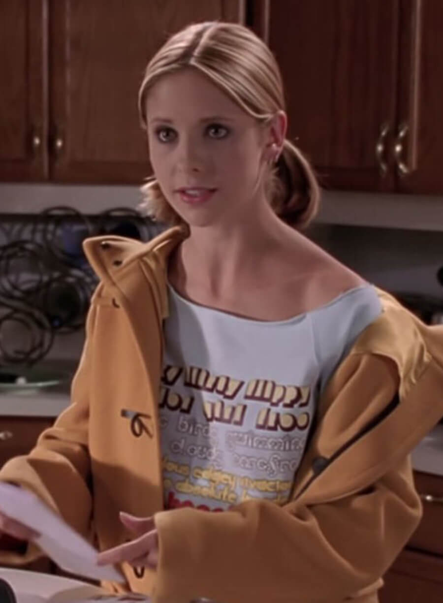 Harpoon Buffy Summers Inspired Yellow Coat - Buffy The Vampire Slayer Style