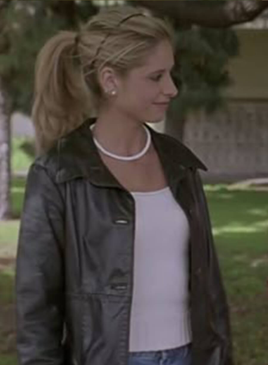 Harpoon Buffy Summers Inspired Black Coat - The Vampire Slayer Style