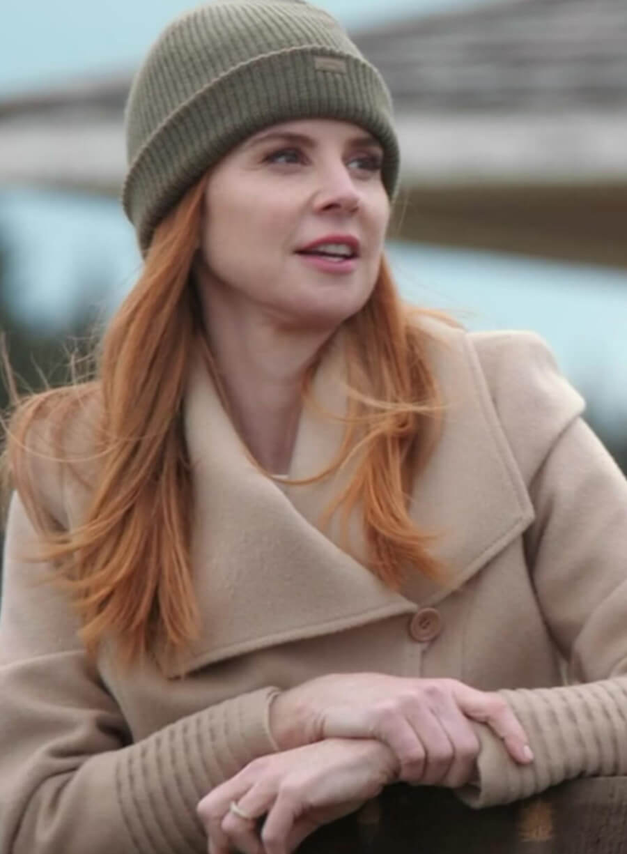 Harpoon Katherine Walter Inspired Beige Wool Fabric Coat - My Life with the Walter Boys Style