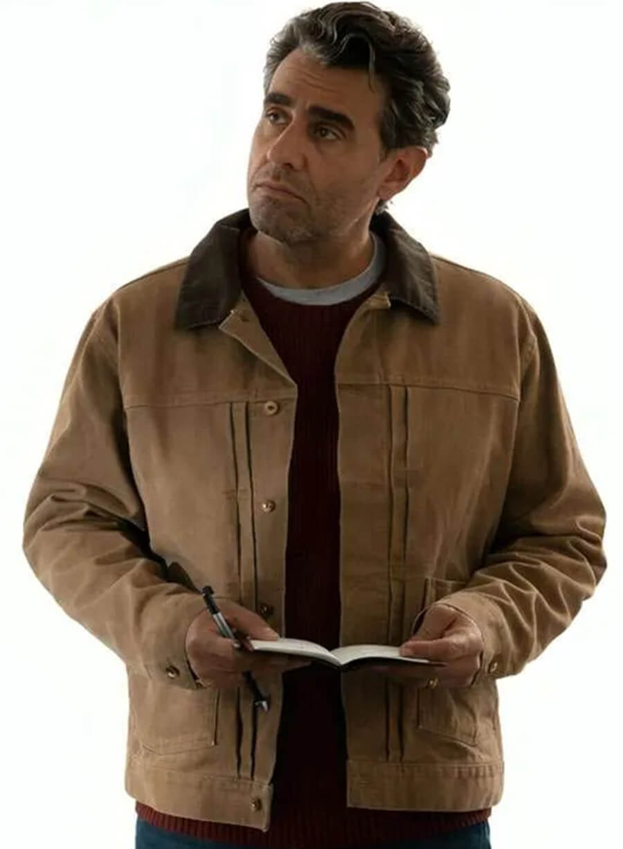 Harpoon Charles Inspired Brown Leather Jacket - Scarpetta 2026 Style