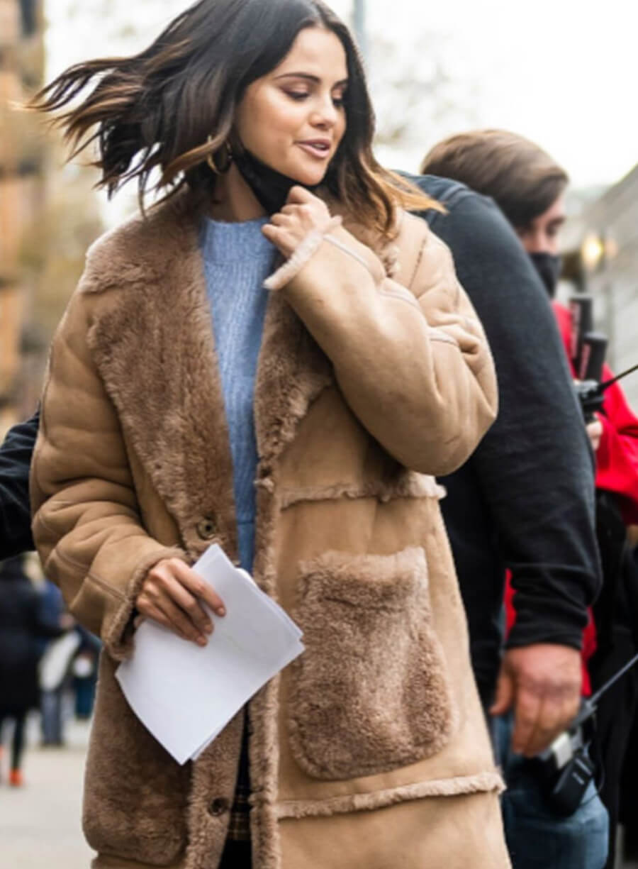 Harpoon Mabel Mora Inspired Brown Coat - Only Murders in the Building Style