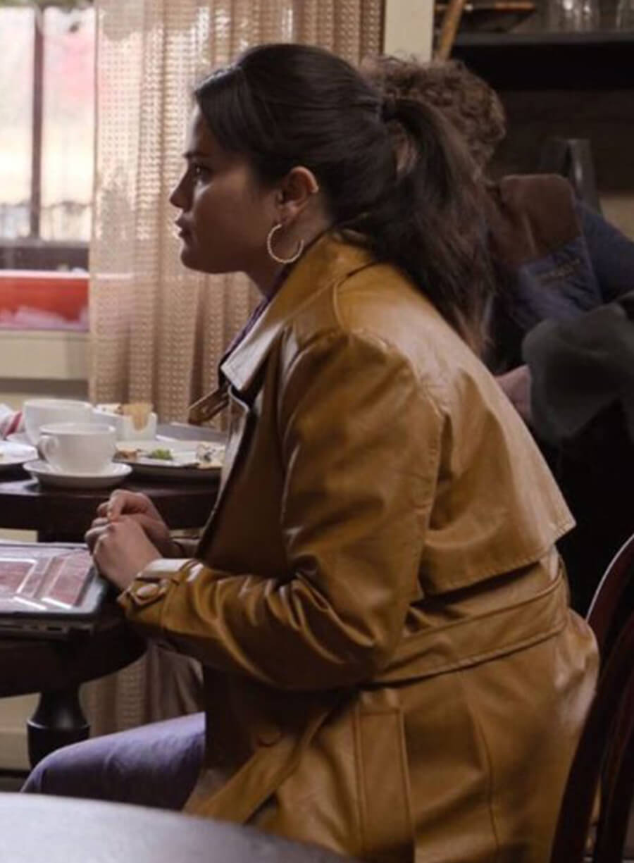 Harpoon Mabel Mora Inspired Brown Coat - Only Murders in the Building Style