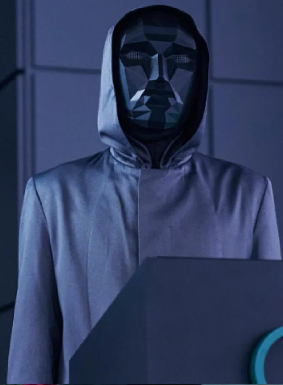 Harpoon Front Man Inspired Grey Coat - Squid Game Style