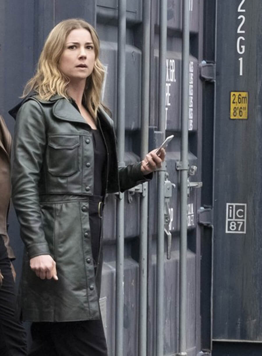 Harpoon Sharon Carter Inspired Green Coat - The Falcon and the Winter Soldier Style