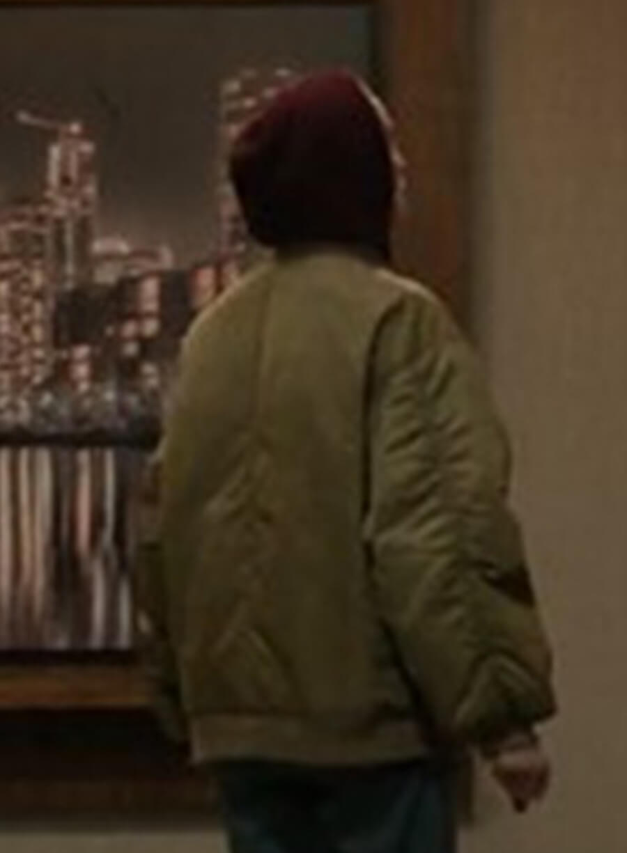 Harpoon Zara Dunne Inspired Beige Parachute Fabric Bomber Jacket - Steal Style