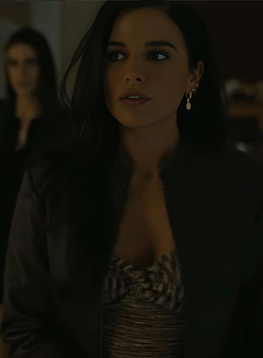 Harpoon Aaliya hamrohi Inspired Black Real Leather Leather Jacket - Special Ops Lioness Style