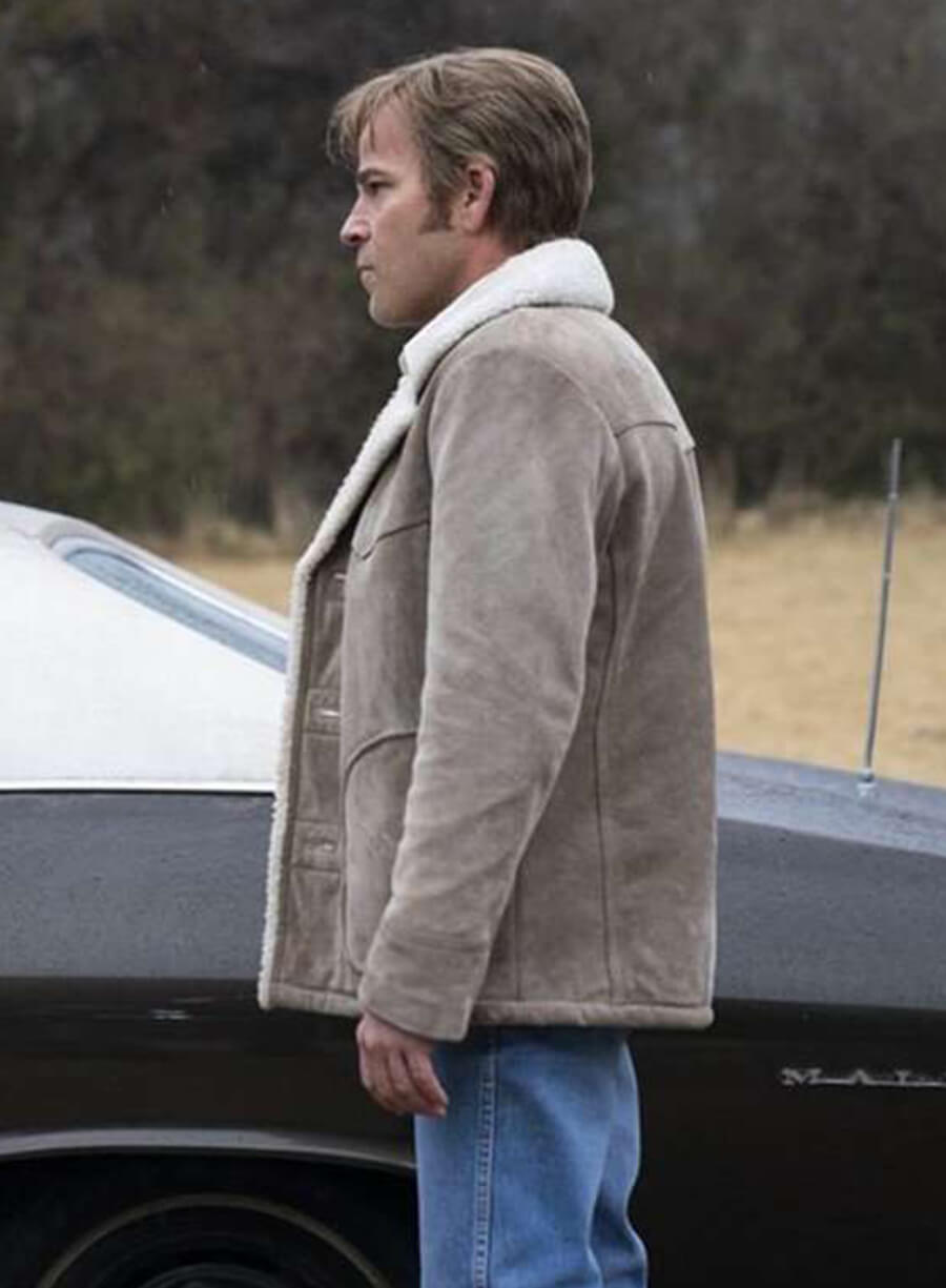 Harpoon Stephen Dorff Inspired Grey Suede Leather Leather Jacket - True Detective Style