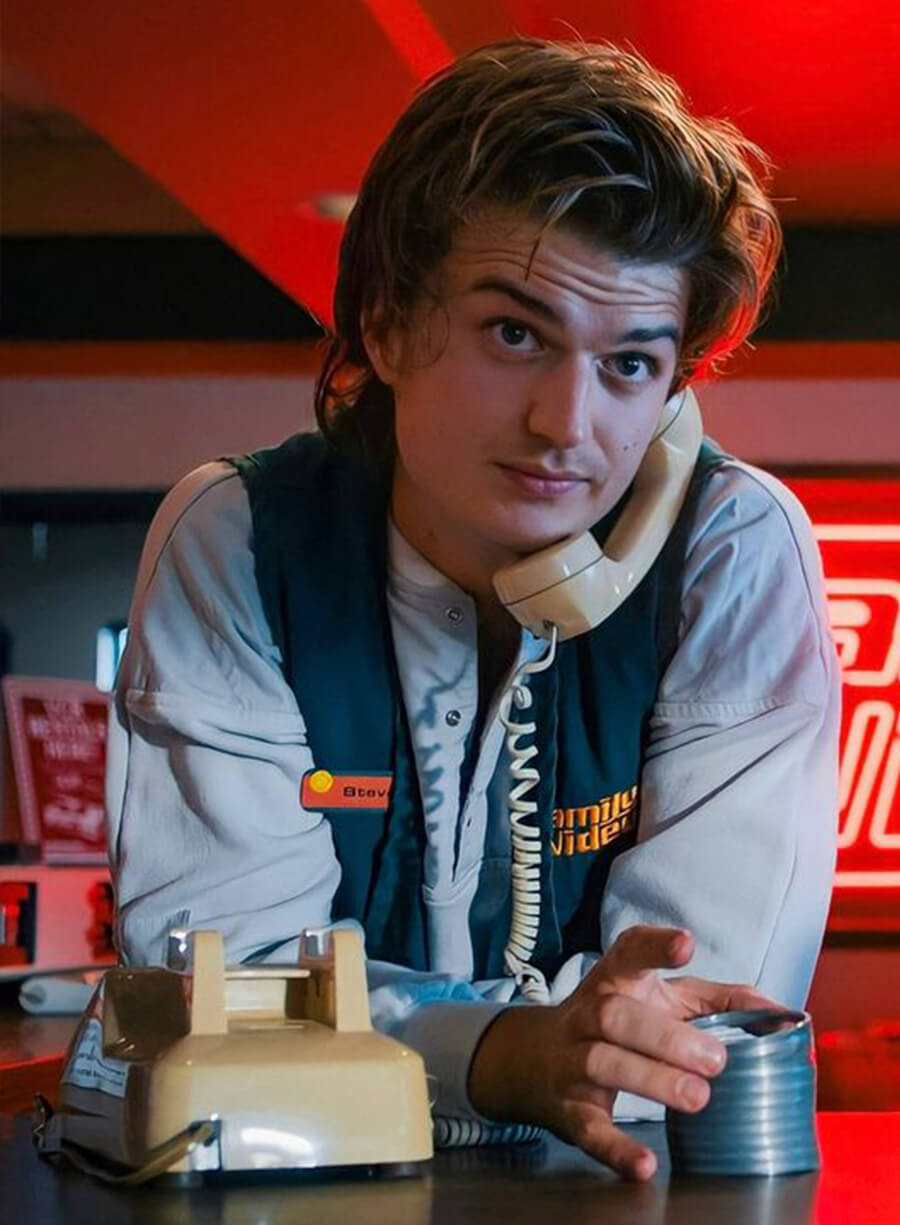 Harpoon Steve Harrington Inspired Green Cotton Jacket - Stranger Things Style
