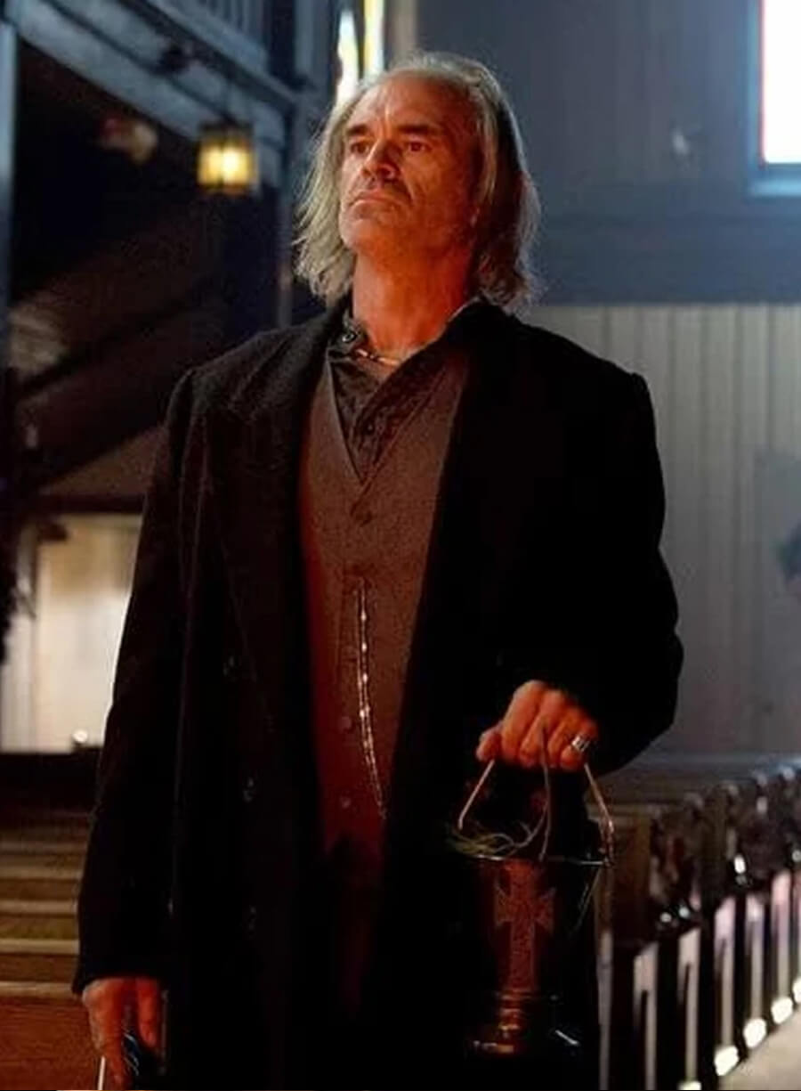 Harpoon Blaine Abel Inspired Black Coat - Revival 2025 Style