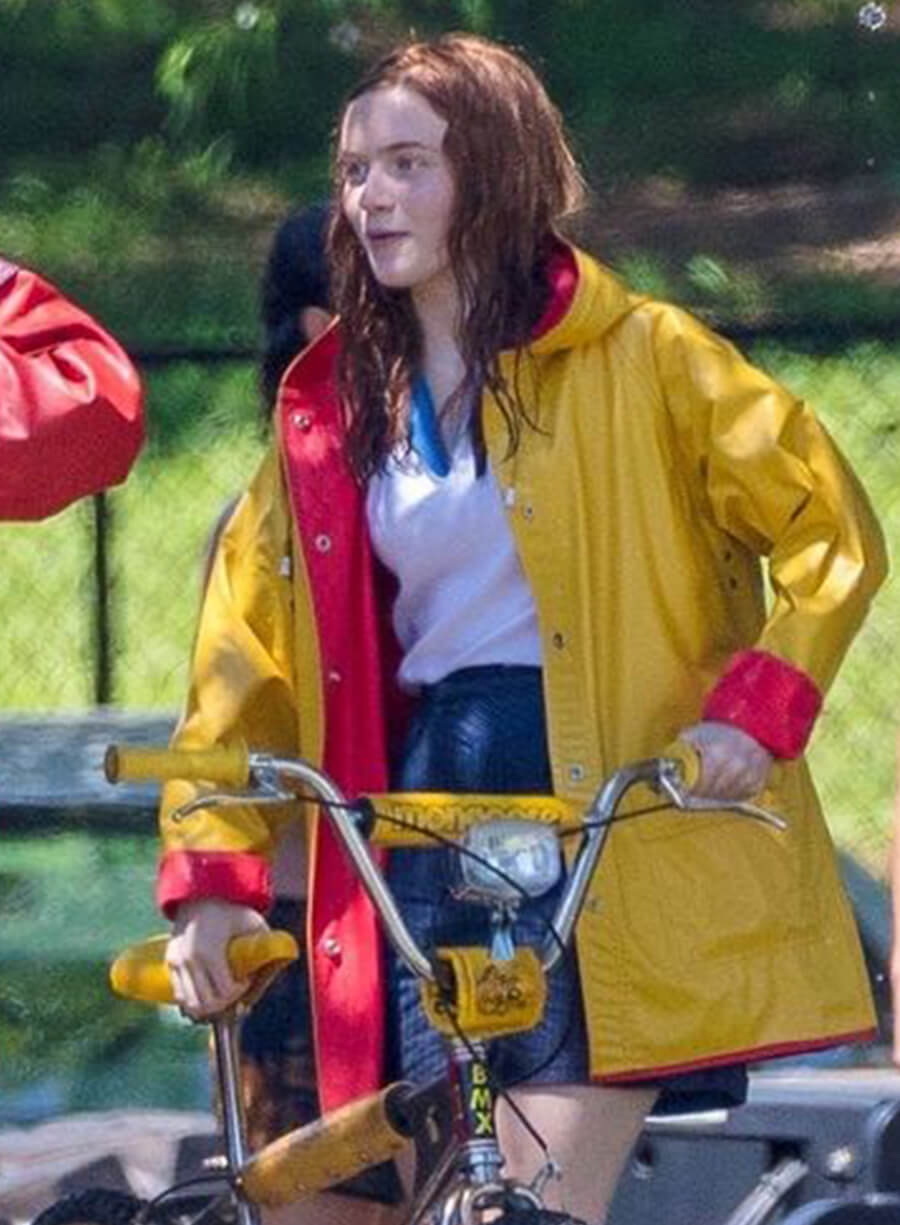Harpoon Max Mayfield Inspired Yellow Coat - Stranger Things Style