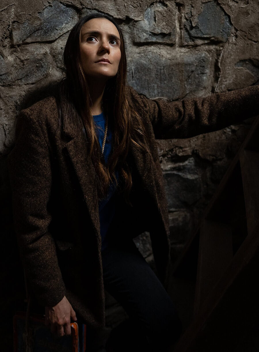 Harpoon Tabitha Matthews Inspired Brown Wool Fabric Coat - From S02 Style