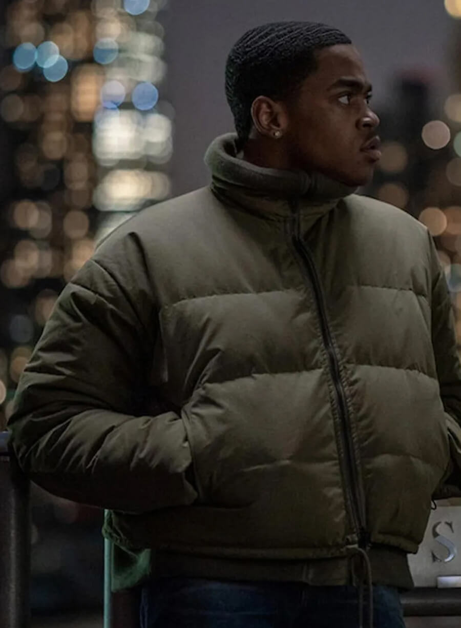 Harpoon Tariq St. Patrick Inspired Brown Leather Jacket - Power Book II: Ghost Style