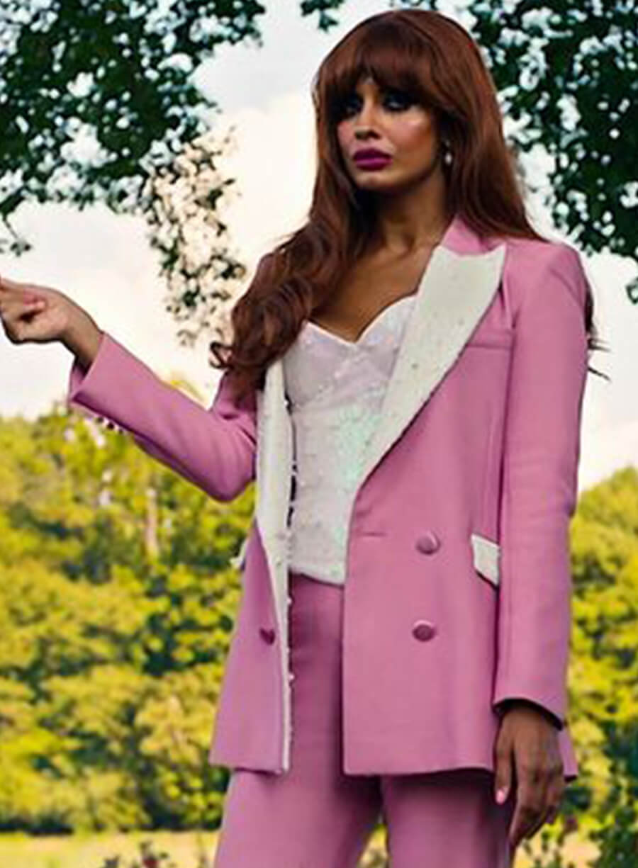 Harpoon She-Hulk Inspired Pink Wool Jacket - She-Hulk: Attorney at Law Style