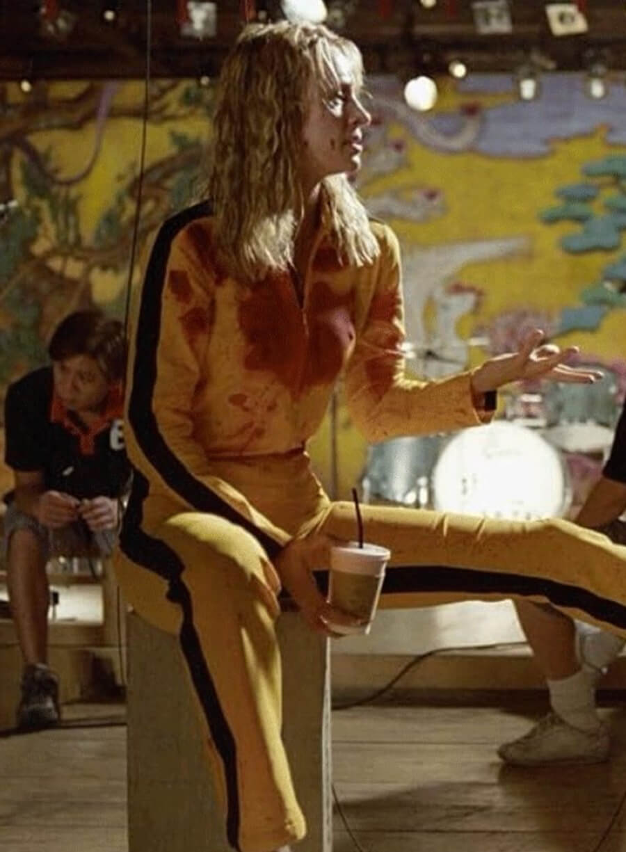 Harpoon The Bride Inspired Yellow Faux Leather Leather Jacket - Kill Bill Vol. 1 Style