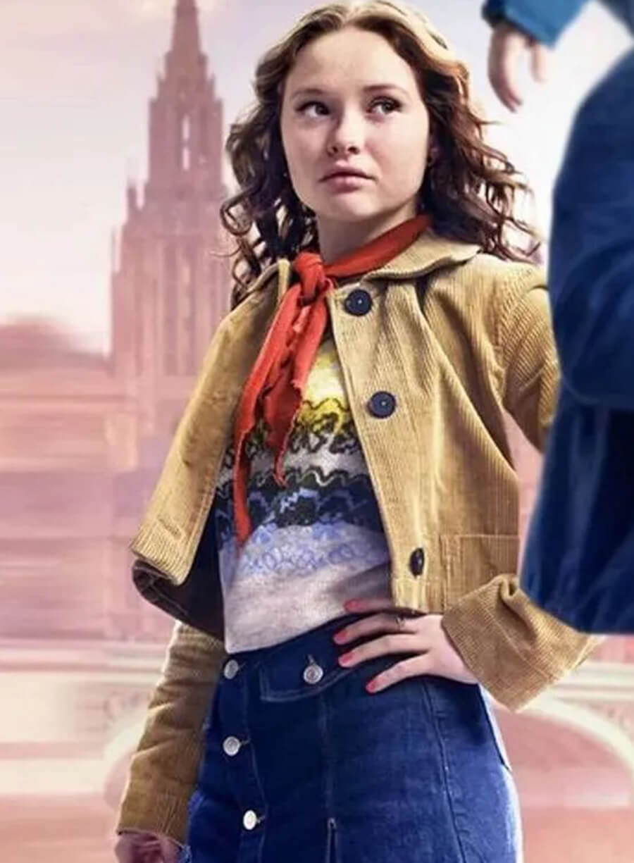Harpoon Nina Morgan Inspired Brown Leather Jacket - The Family Plan 2 Style
