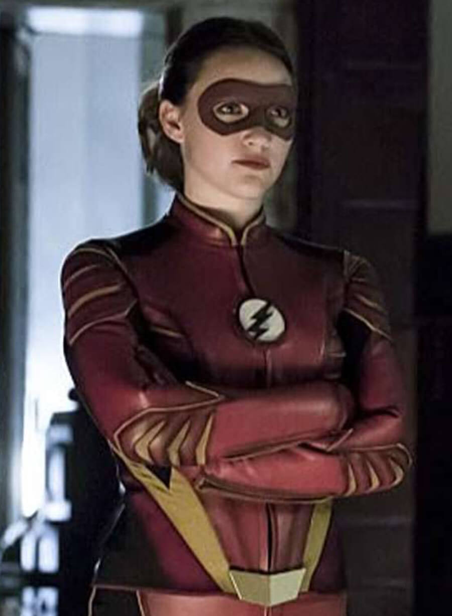 Harpoon Jesse Chambers Inspired Red Costume Jacket - The Flash S03 Style