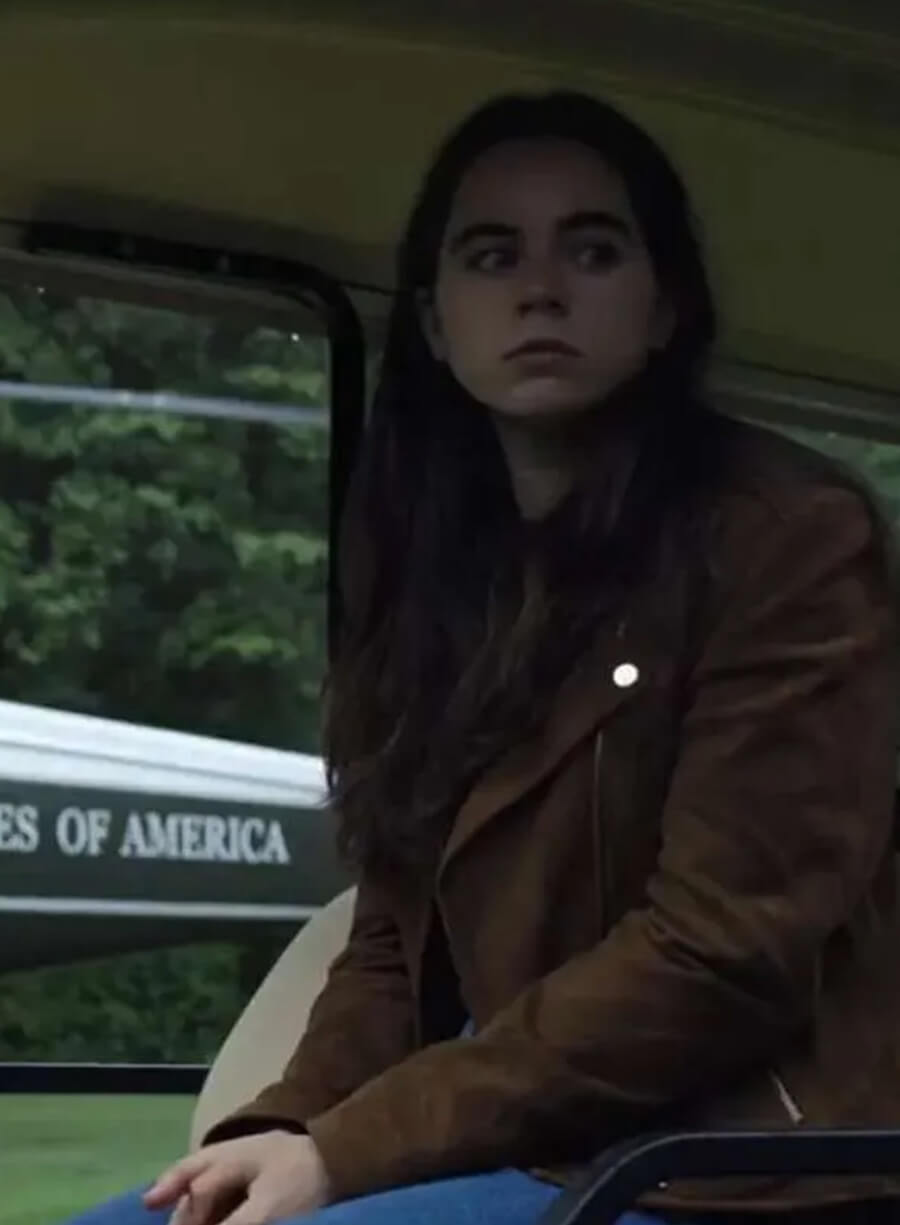 Harpoon Maddie Redfield Inspired Brown Leather Jacket - The Night Agent Style