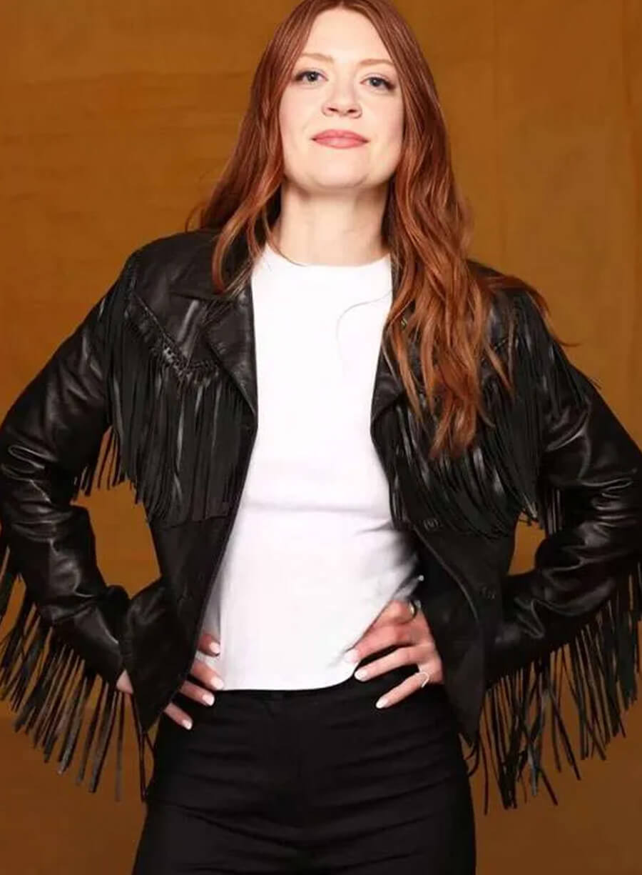 Harpoon Megan Inspired Black Leather Jacket - The Surrender 2025 Style