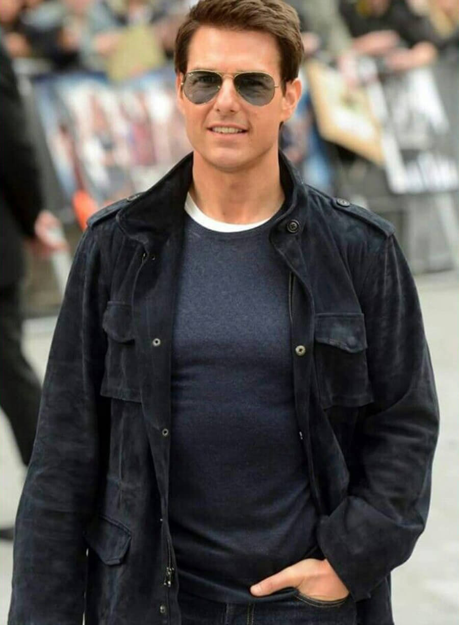 Harpoon Tom Cruise Inspired Black Cotton Jacket