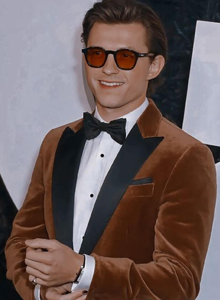 Harpoon Leonardo DiCaprio Inspired Brown Satin Leather Jacket