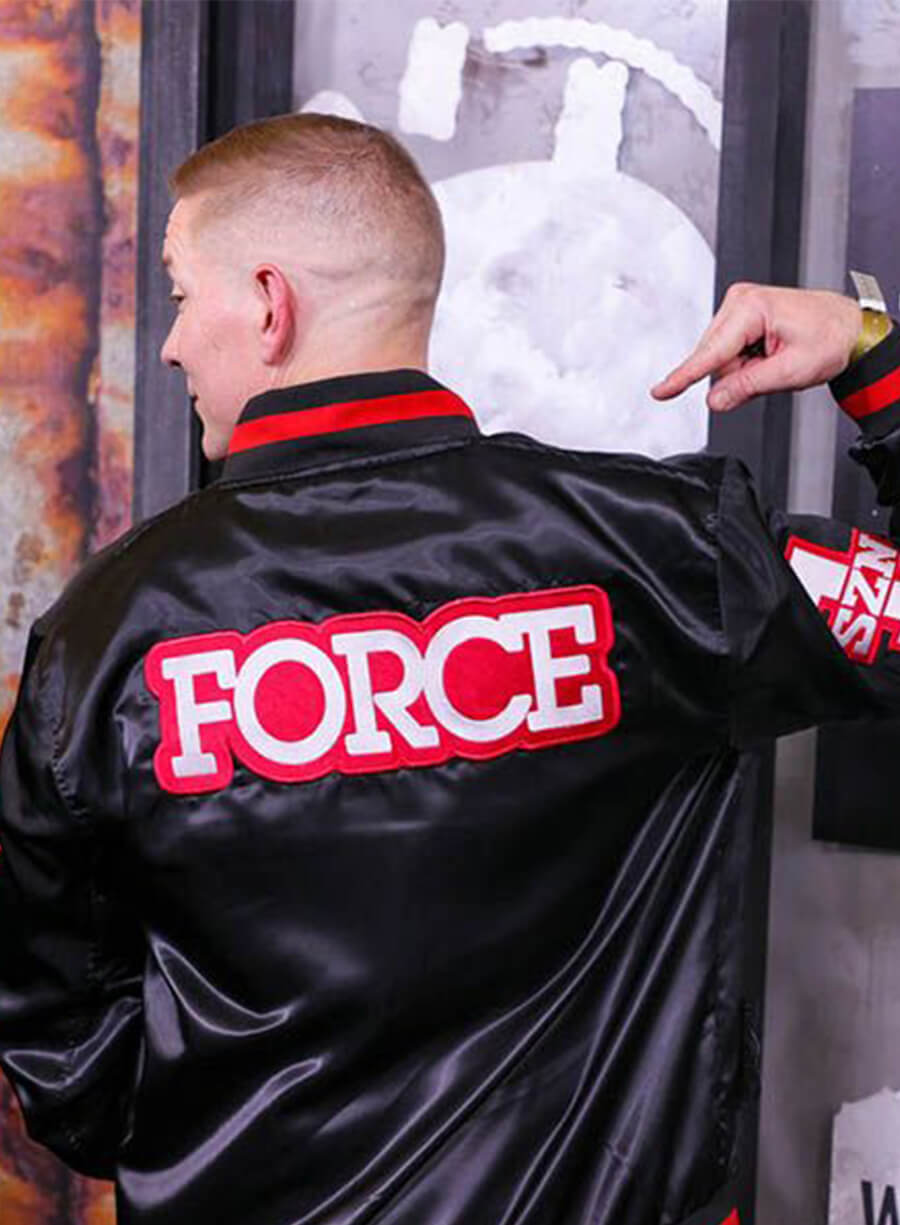 Harpoon Tommy Egan Inspired Black Varsity Jacket - Power Book II: Ghost Style