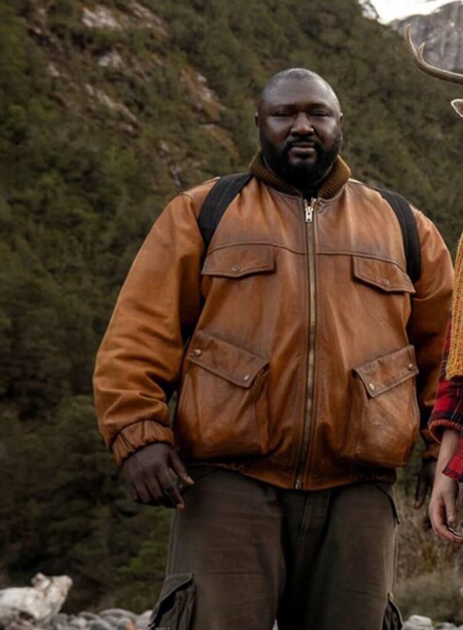 Harpoon Tommy Jepperd Inspired Brown Bomber Jacket - Sweet Tooth Style