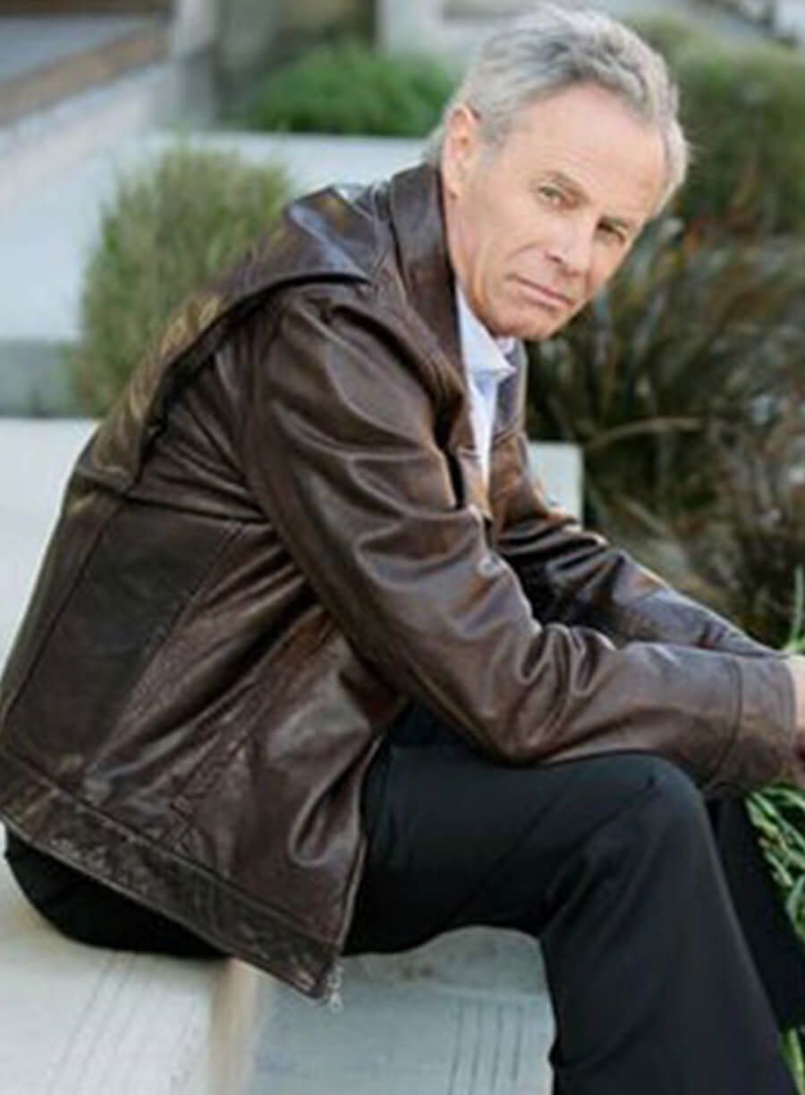 Harpoon Tristan Rogers Inspired Brown Leather Jacket