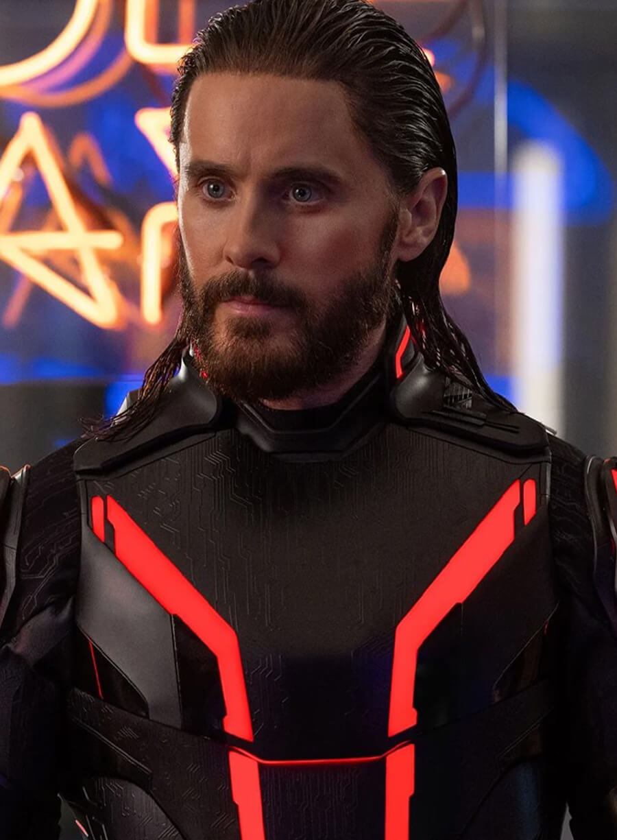 Harpoon Ares Inspired Black Costume Jacket - Tron Ares 2025 Style