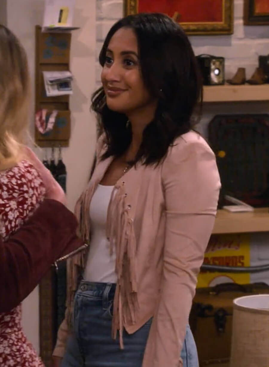 Harpoon Valentina Morales Inspired Pink Leather Jacket - How I Met Your Father Style