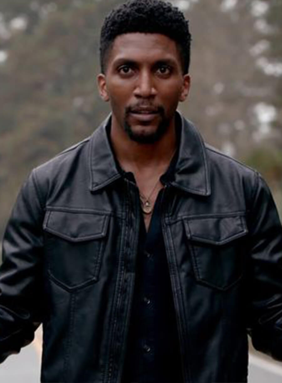 Harpoon Vincent Griffith Inspired Black Leather Jacket - The Originals Style