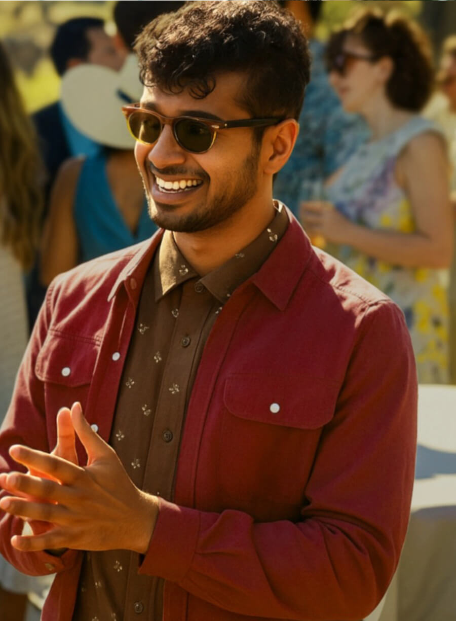 Harpoon Omar Inspired Burgundy Bomber Jacket - Platonic Tv Series Style