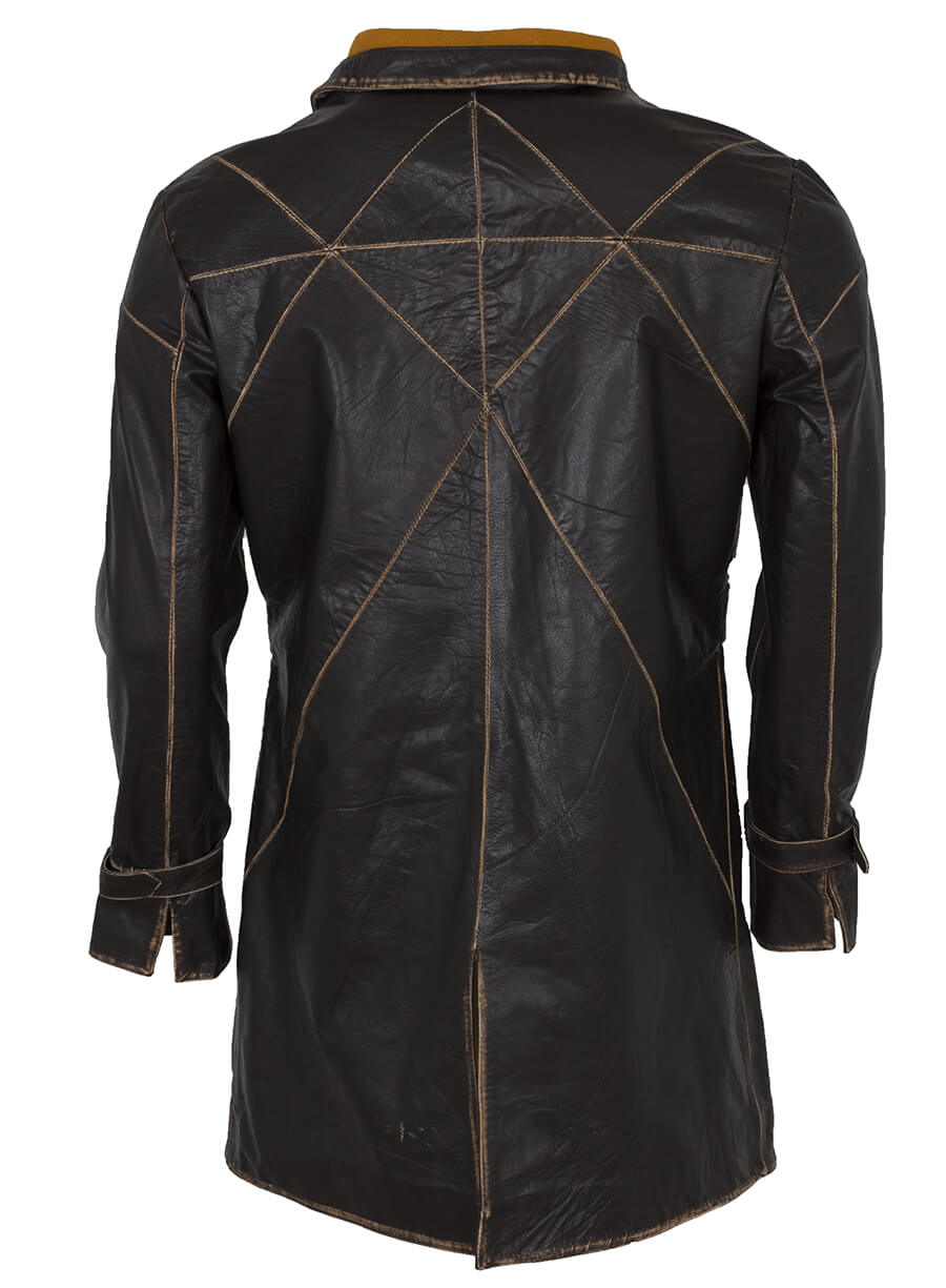 Harpoon Aiden Pearce Inspired Coat - Watch Dog Game Style