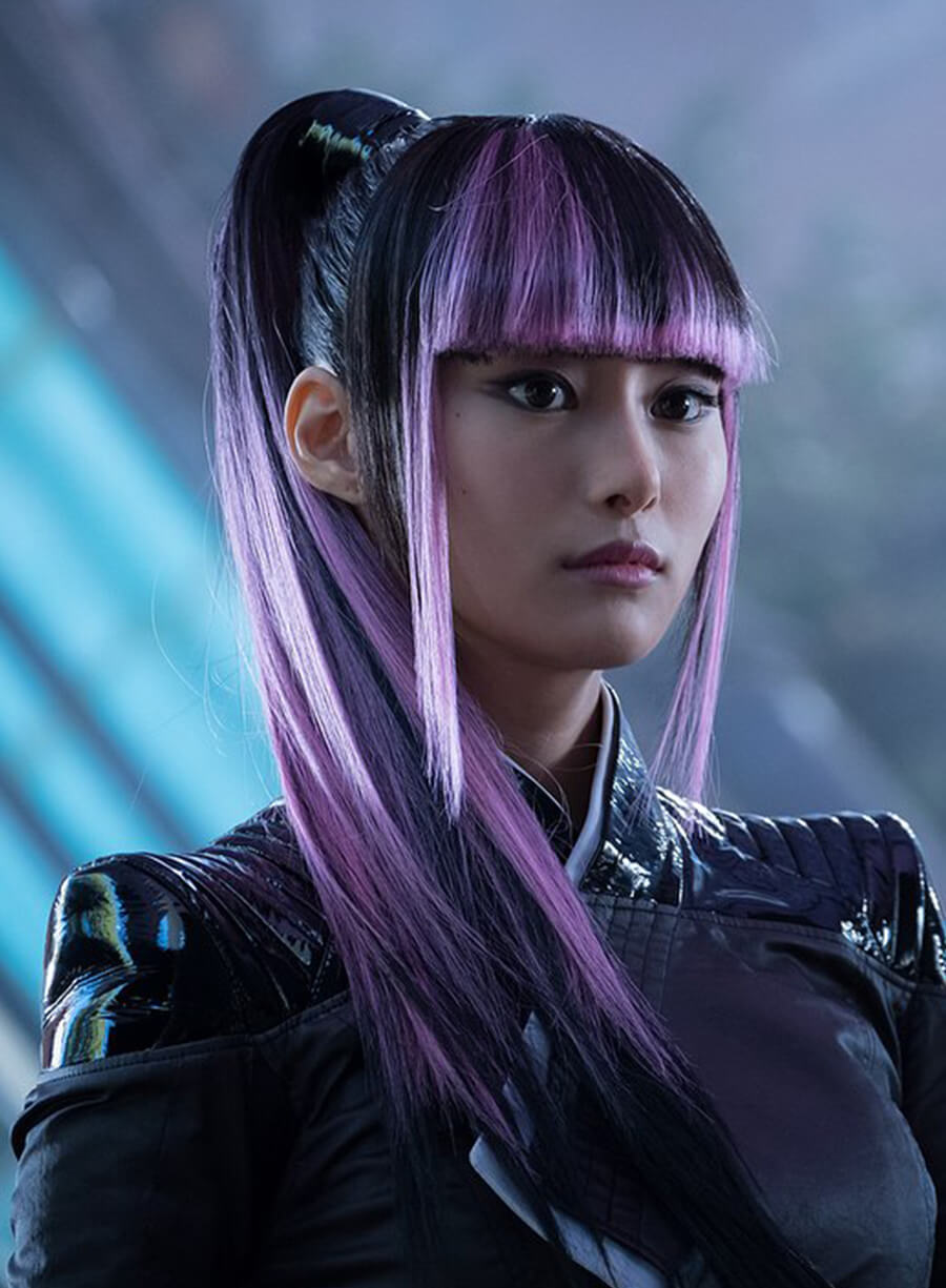 Harpoon Yukio Inspired Black Leather Jacket - Deadpool 2 Style