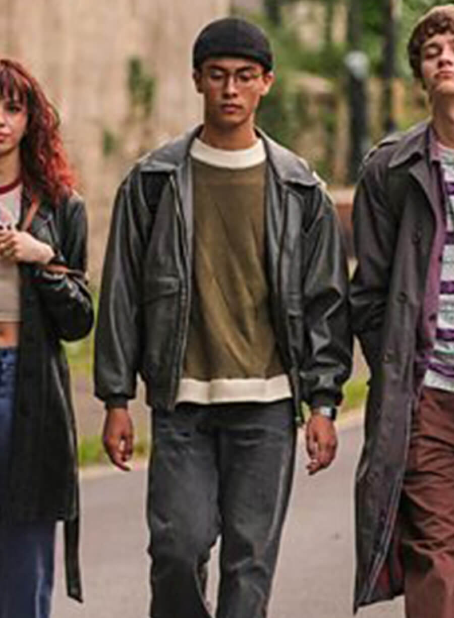 Harpoon Zach Chen Inspired Black Leather Jacket - A Good Girl's Guide to Murder Style