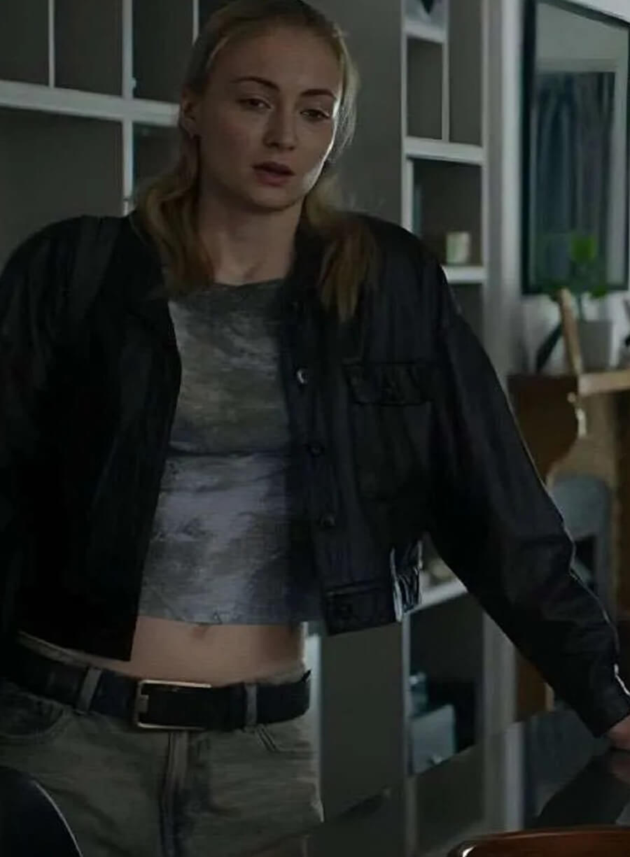 Harpoon Zara Dunne Inspired Black Real Leather Leather Jacket - Steal Style