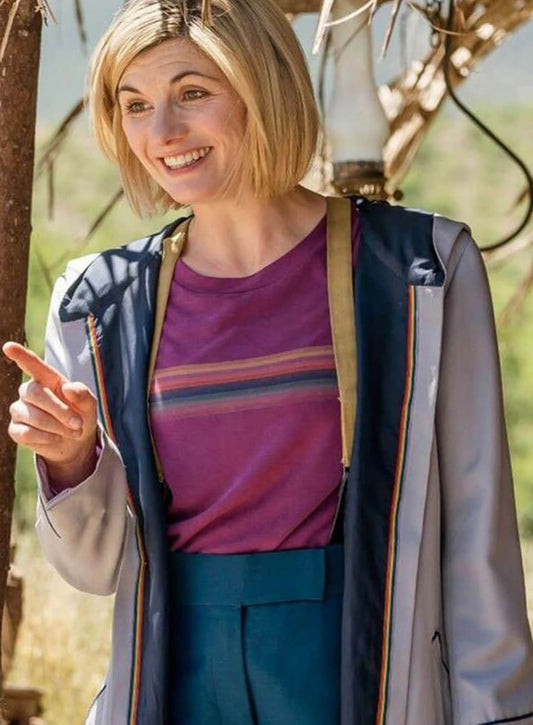 13th Doctor Jodie Whittaker Doctor Who White Coat