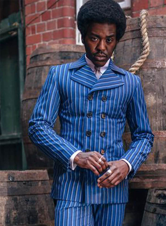 15th Doctor Ncuti Gatwa Doctor Who Blue Blazer