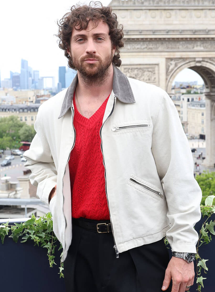 Harpoon Jamie Inspired White Leather Jacket - 28 Years Later Style