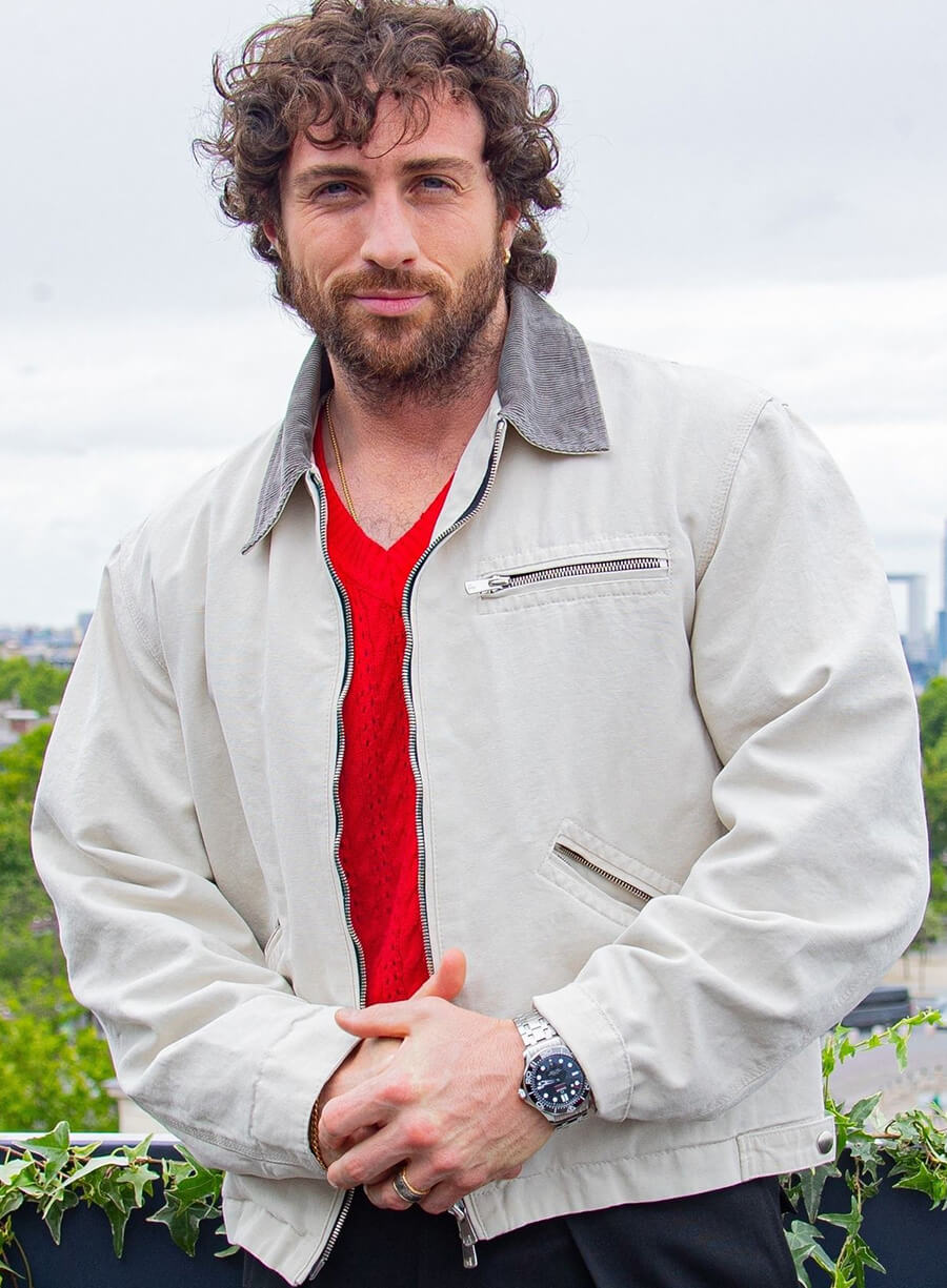 Harpoon Jamie Inspired White Leather Jacket - 28 Years Later Style