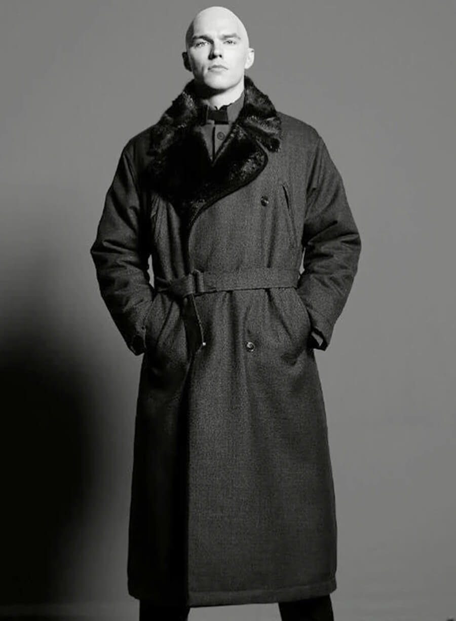 Harpoon lex luthor Inspired Black Coat - Superman 2025 Style