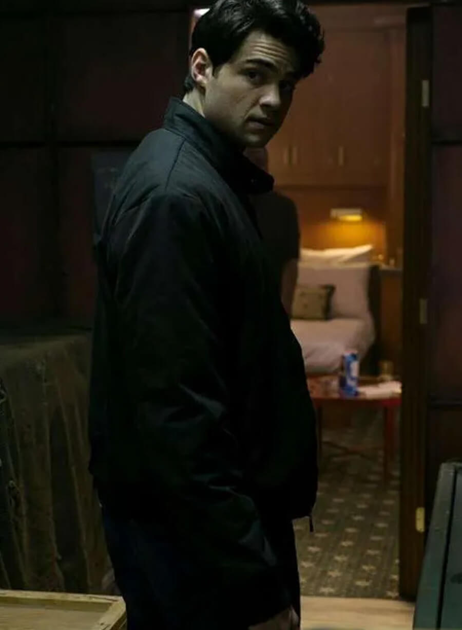 Harpoon Owen Hendricks Inspired Brown Leather Jacket - The Recruit S02 Style