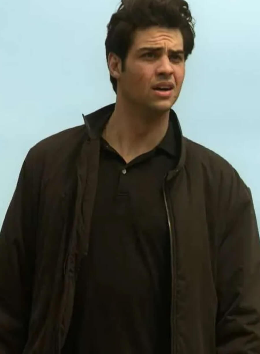 Harpoon Owen Hendricks Inspired Brown Leather Jacket - The Recruit S02 Style