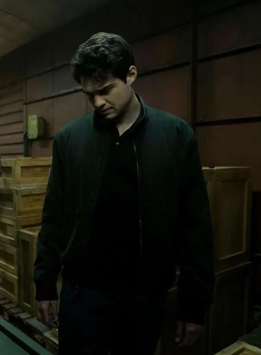 Harpoon Owen Hendricks Inspired Brown Leather Jacket - The Recruit S02 Style