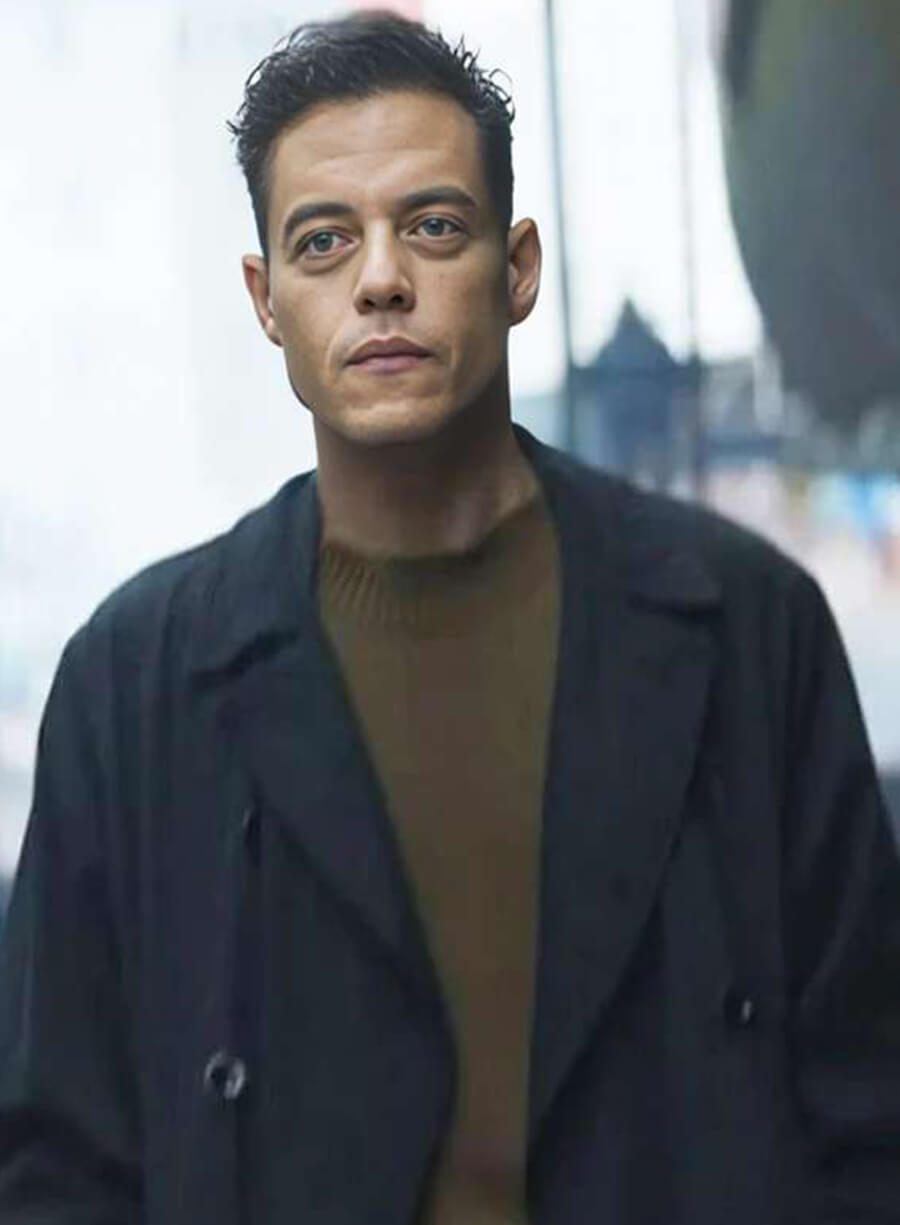 Harpoon Charles Heller Inspired Black Cotton Fabric Coat - The Amateur 2025 Style