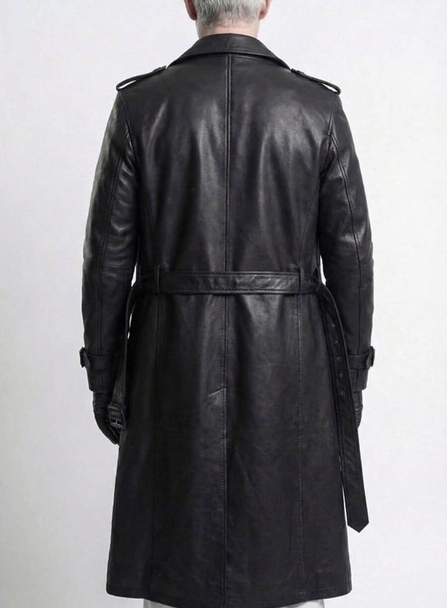 Harpoon Zeno Inspired Black Coat - Resident Evil Requiem Style
