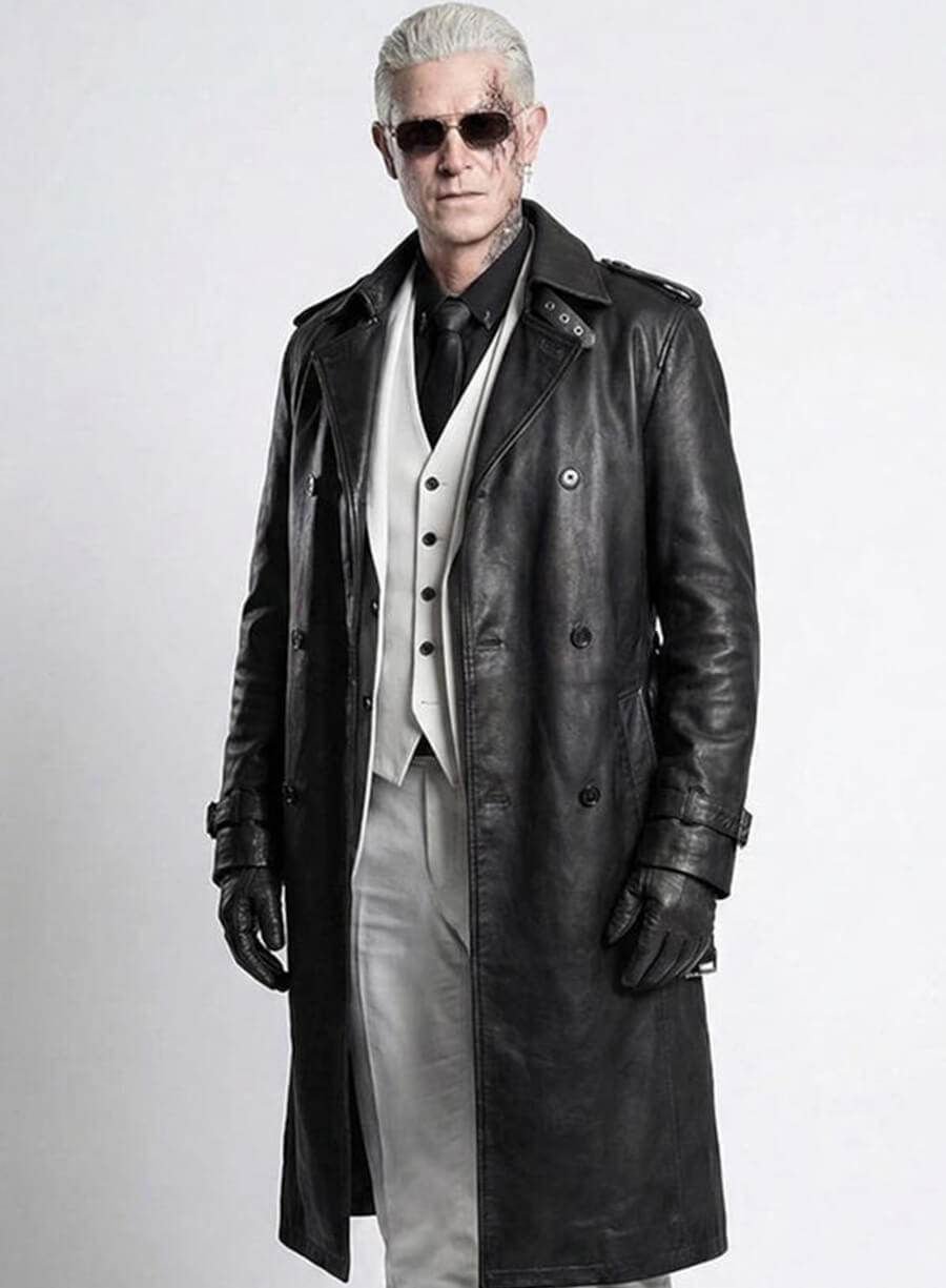 Harpoon Zeno Inspired Black Coat - Resident Evil Requiem Style