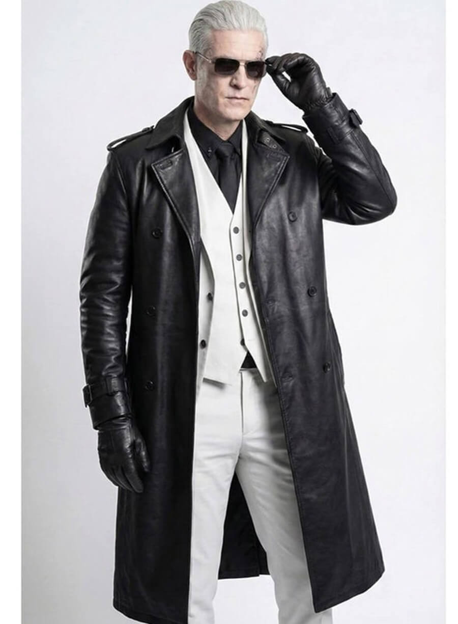 Harpoon Zeno Inspired Black Coat - Resident Evil Requiem Style
